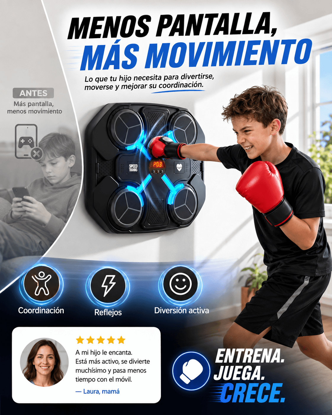 MAQUINA DE BOXEO INTELLIGENT SMART BOXIN