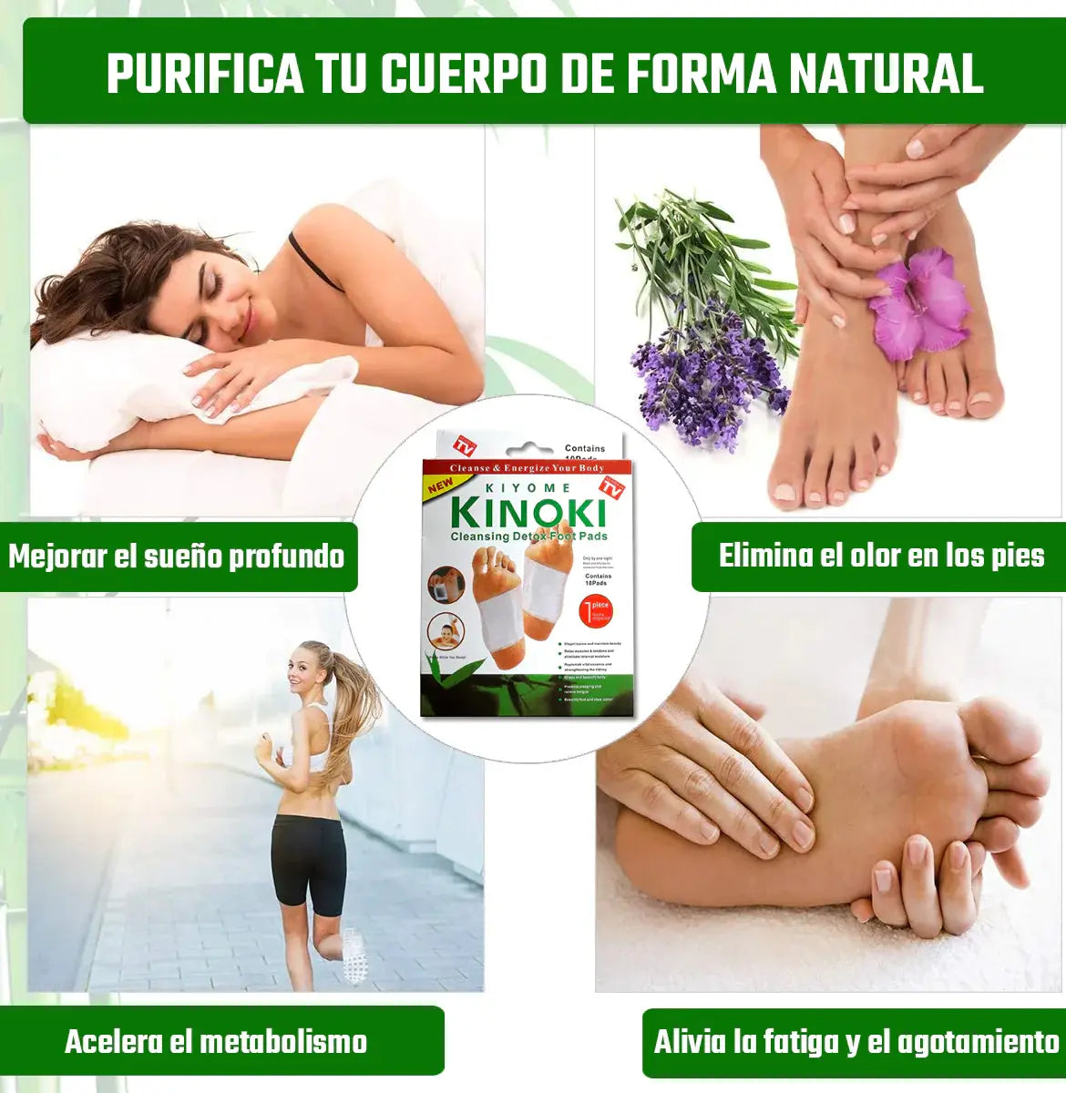 PARCHES KINOKI