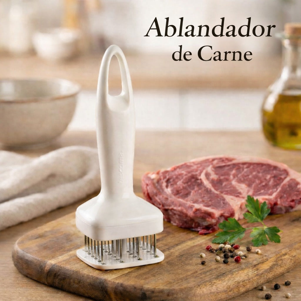 Trituradora de ajos manual + Ablandador de carne