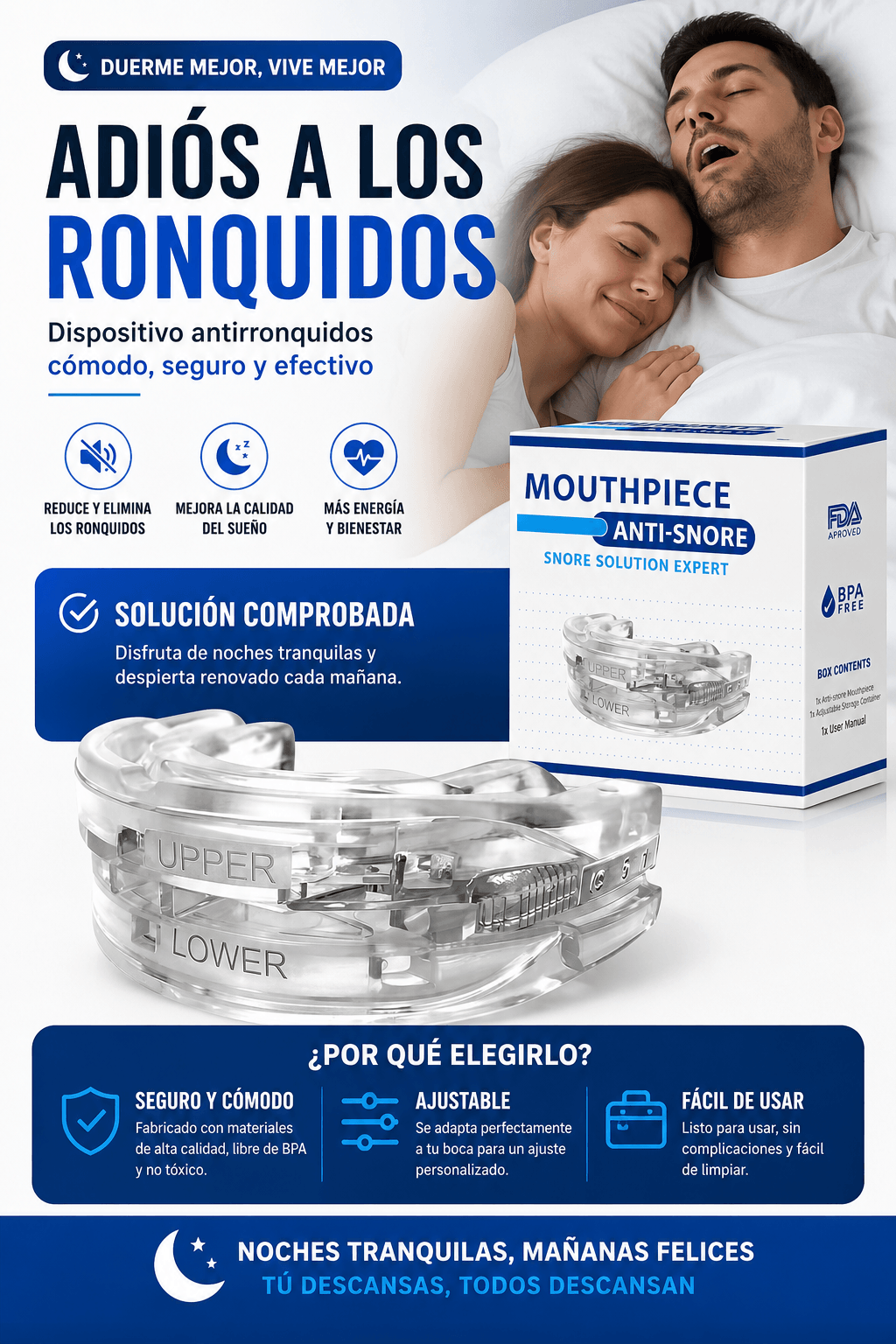 Dispositivo Anti-ronquidos