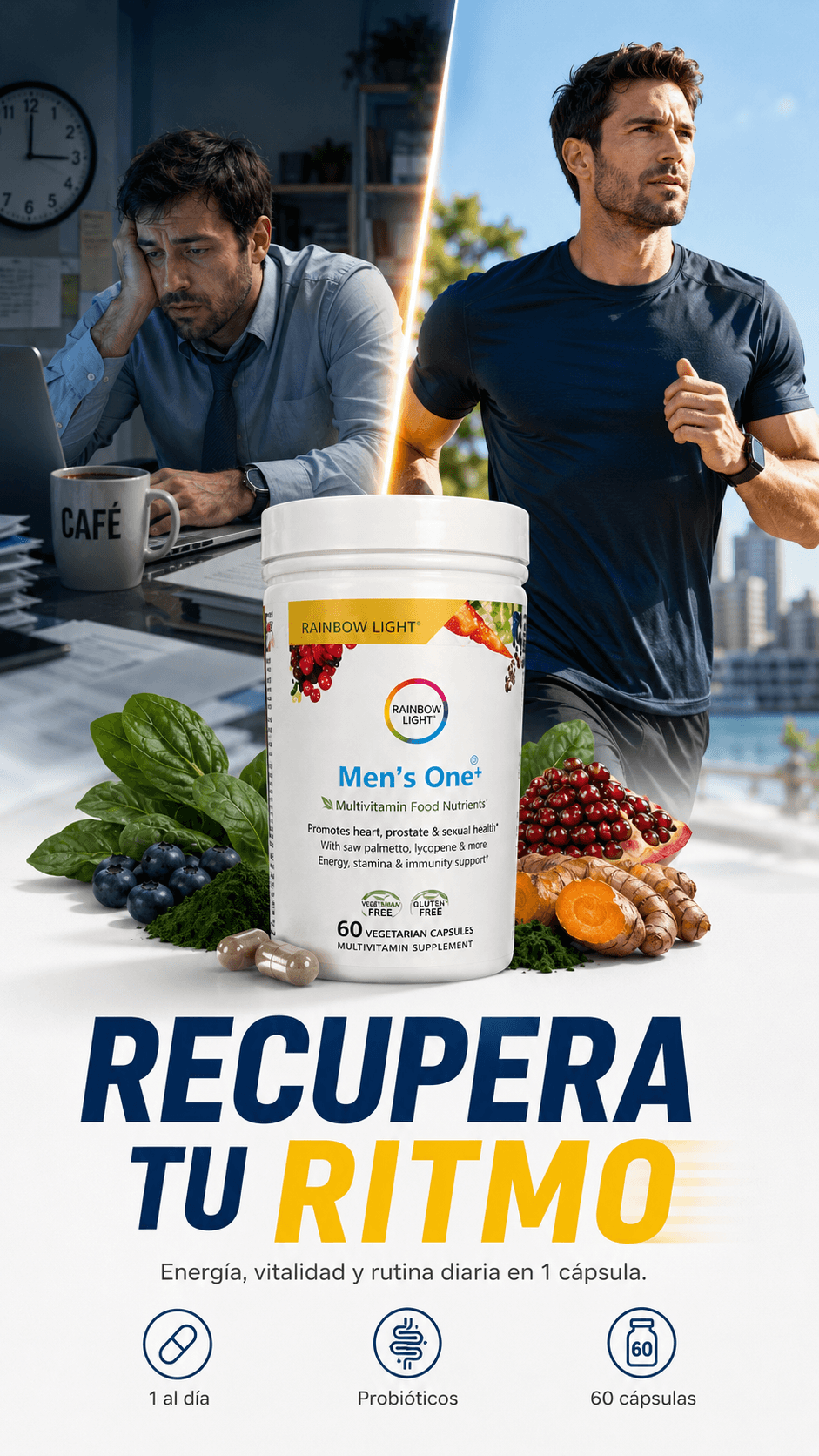 Vitaminas Rainbow Light Mens One