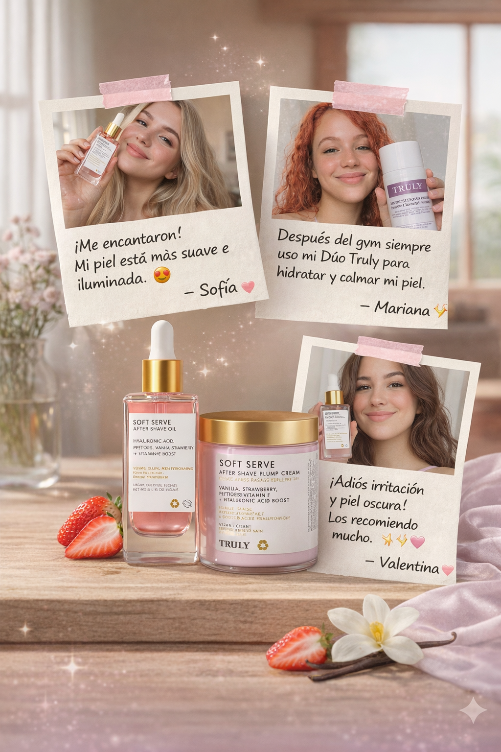 Truly Glaseado mas Crema Soft Truly 2x1® - 🌸Dile Adiós a la Piel Opaca: Suavidad y Glow en Minutos