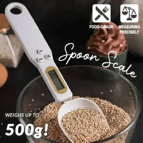 Cuchara gramera digital Premium® - Pequeño cambio, gran impacto: mide bien, come mejor