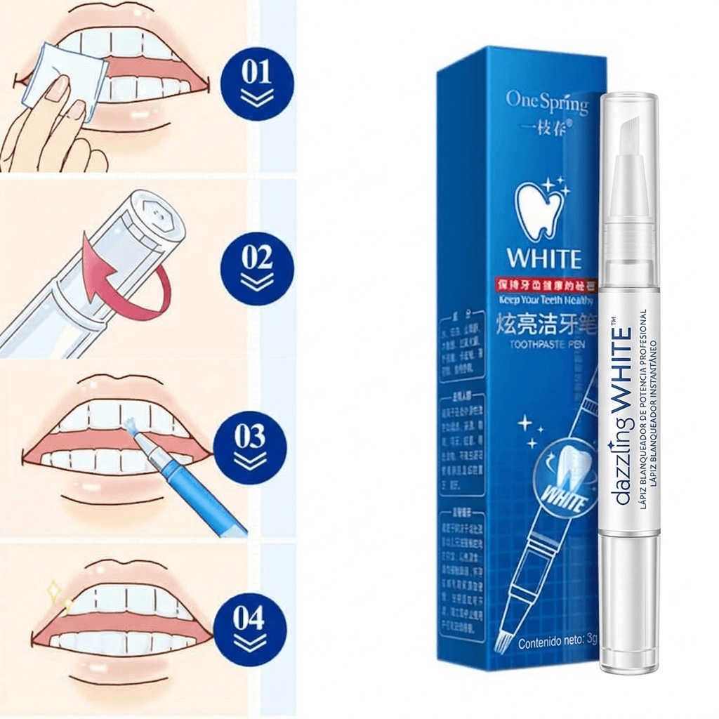 Blanqueador dental instantáneo™ - 🔥 El secreto para una sonrisa más limpia y atractiva