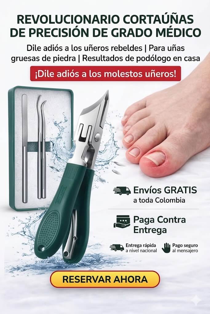 Juego de 3 Piezas - Cortauñas Biselado con Pico de Águila, Mango Largo, Apertura de Mandíbula Ancha, Cortauñas Inclinado Anti-salpicaduras para Uñas Gruesas