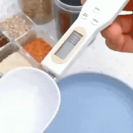 Cuchara gramera digital Premium® - Pequeño cambio, gran impacto: mide bien, come mejor