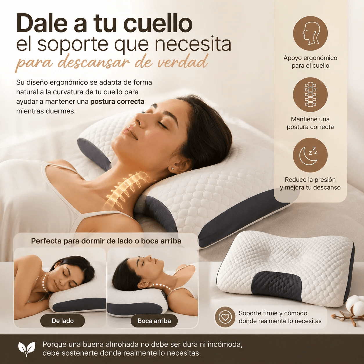 Almohada cervical