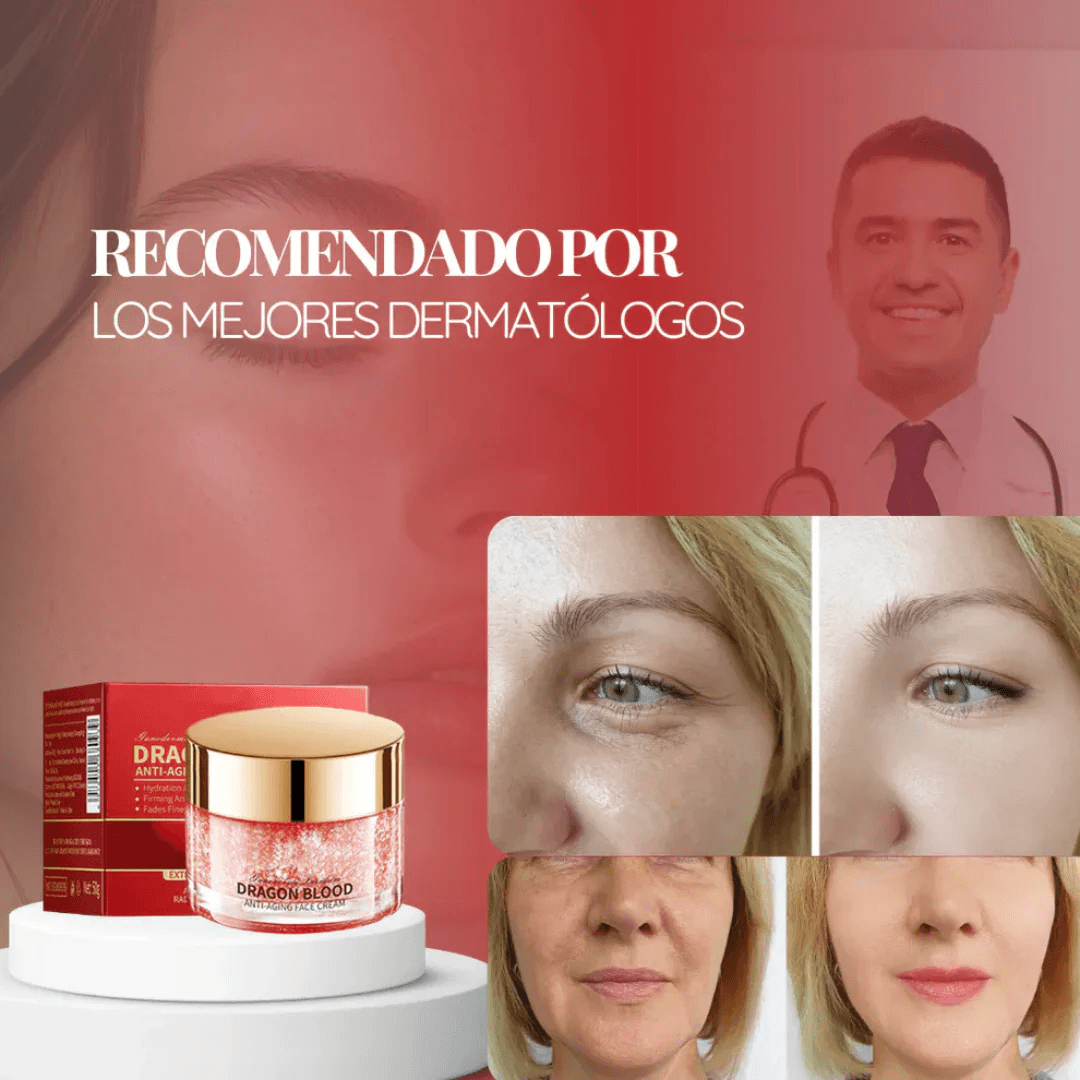 Crema Anti Edad sangre de Dragón - Reafirma la Piel y Suaviza Arrugas