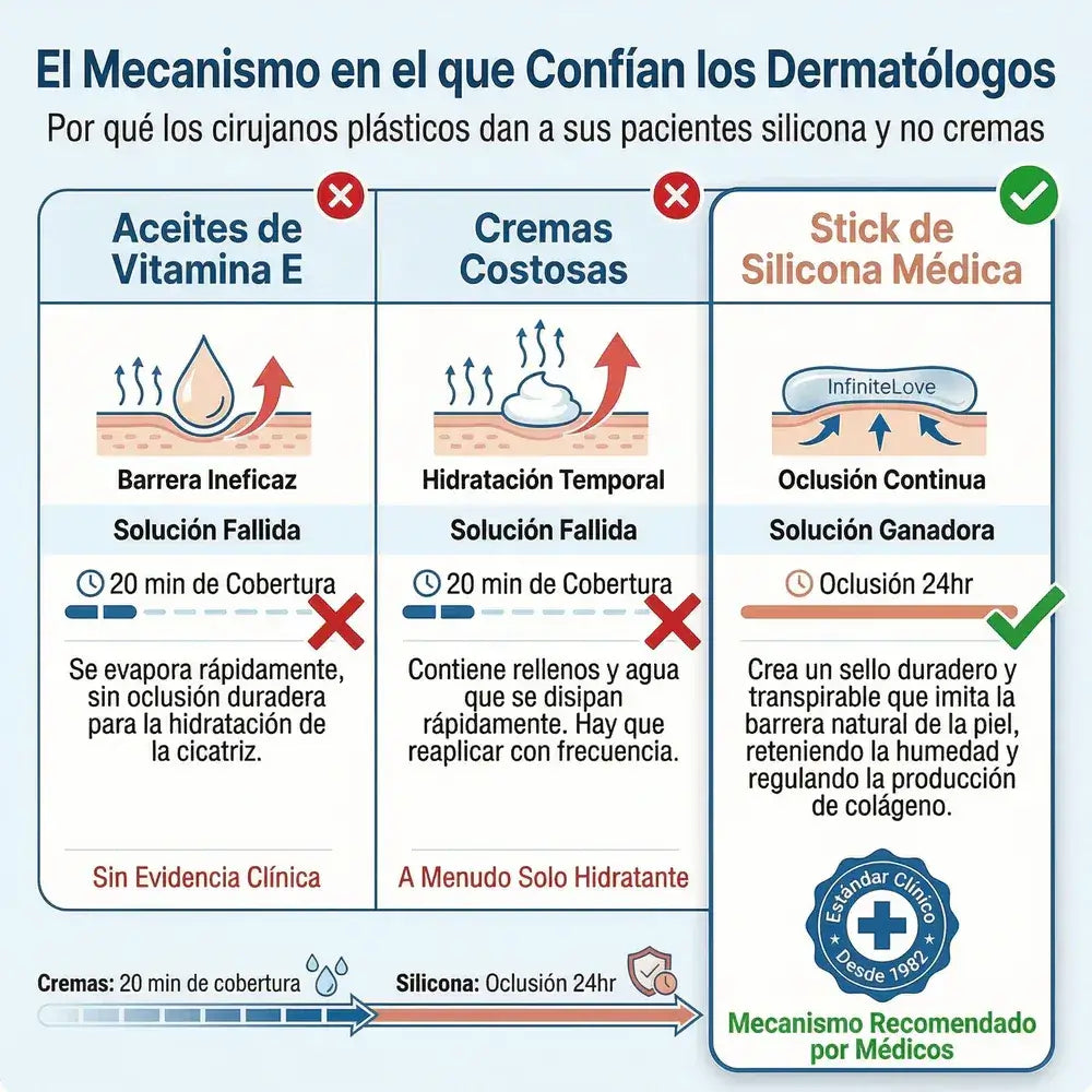 Crema Reparadora de Cicatrices con Silicona Médica – Suaviza y Reduce Marcas Visibles